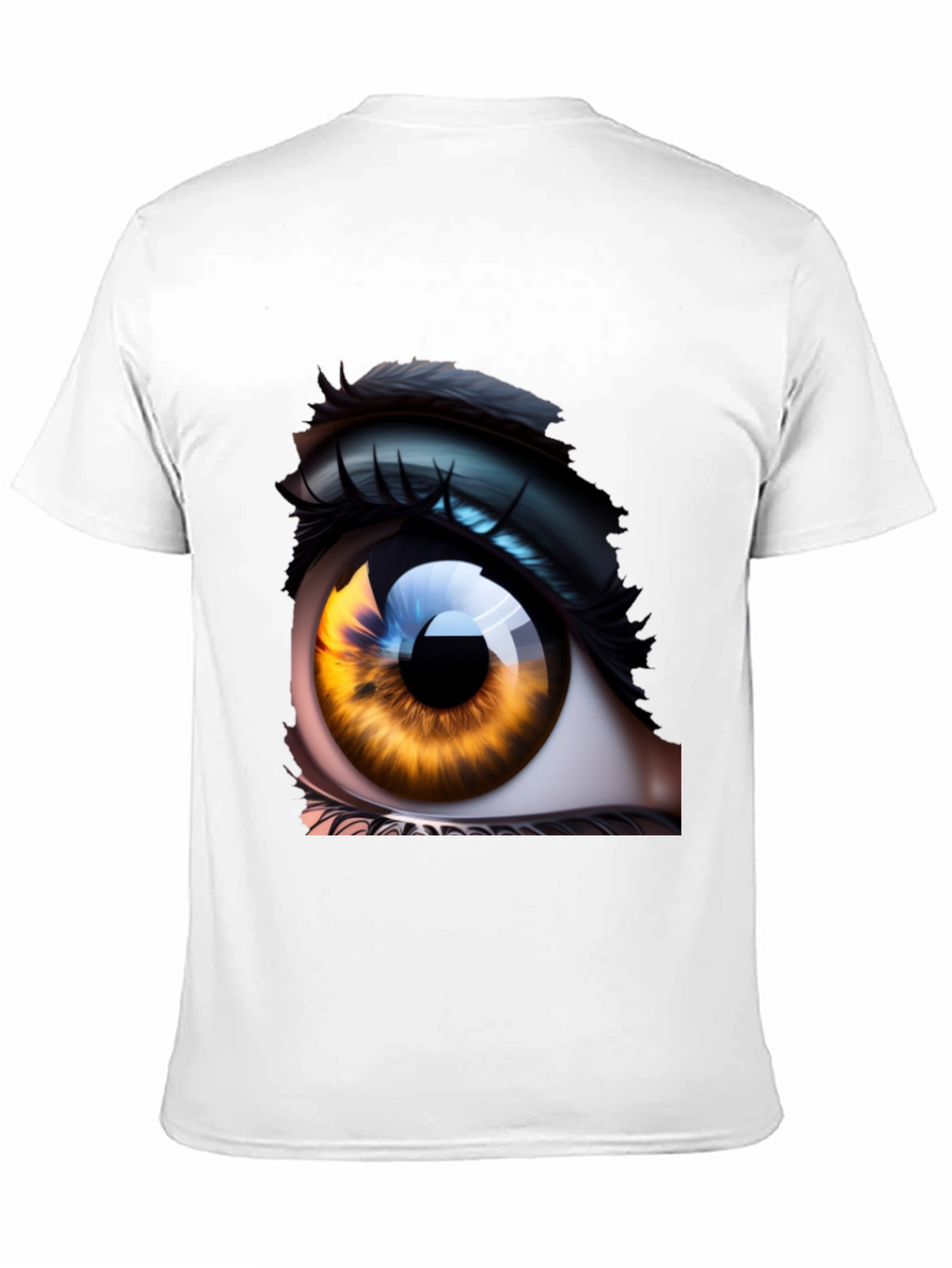 Eye Graphic Tee - Unique Artistic Design