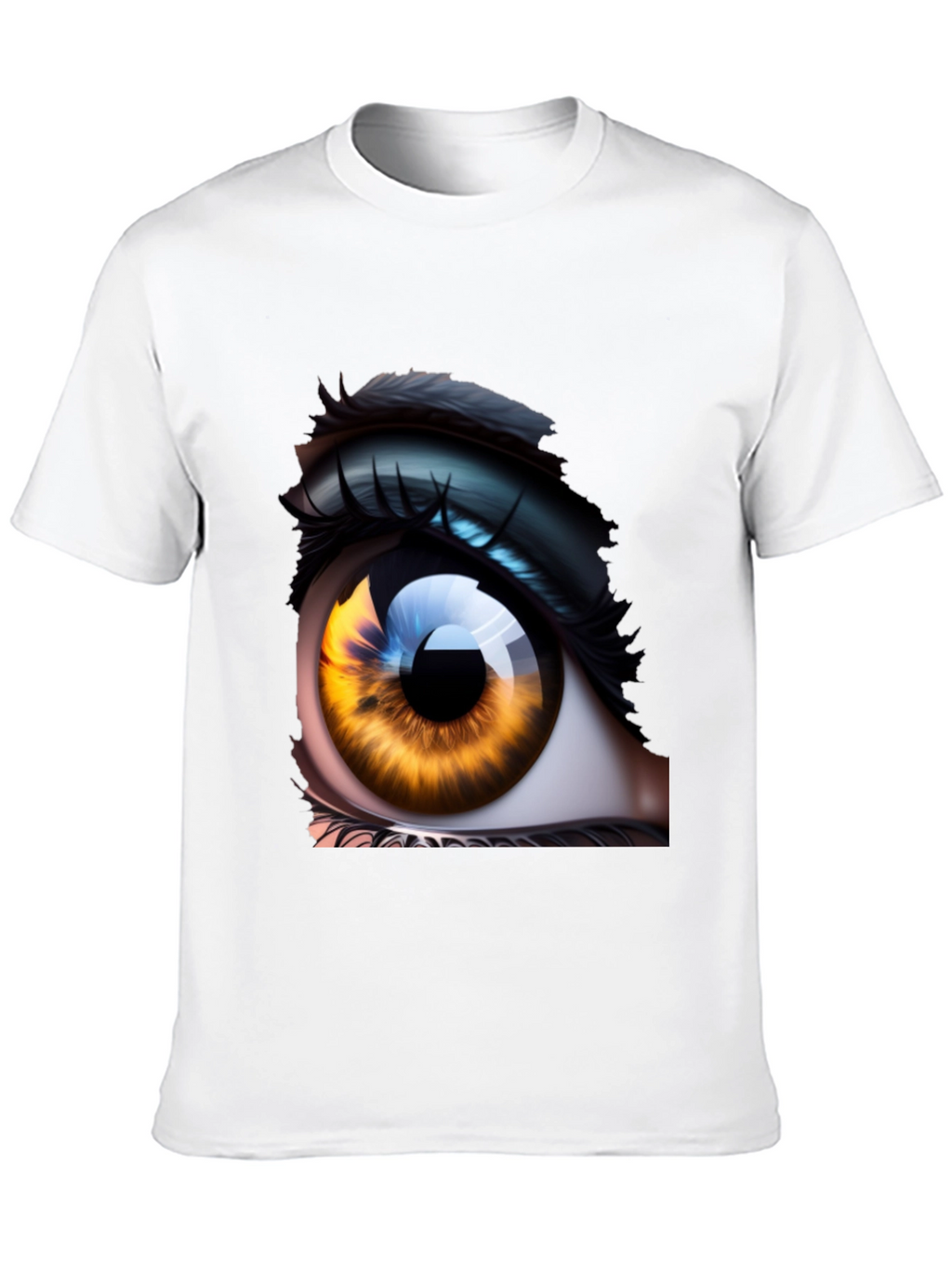 Eye Graphic Tee - Unique Artistic Design