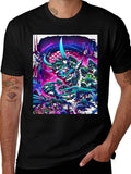 Psychedelic Forest Creature Graphic Tee