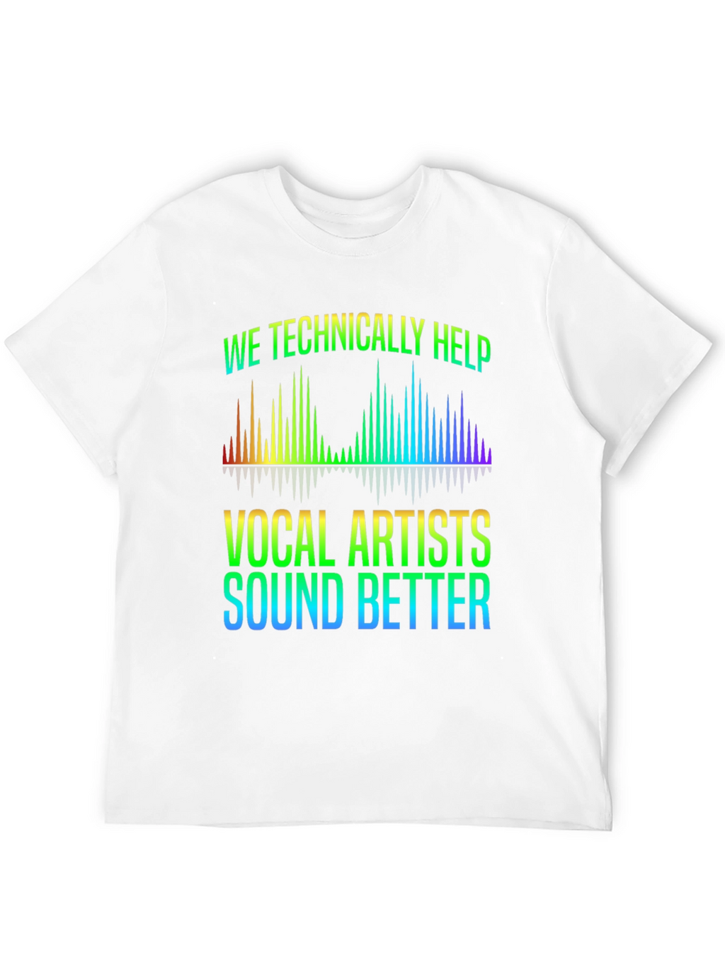 Vocal Artist Rainbow Spectrum T-Shirt