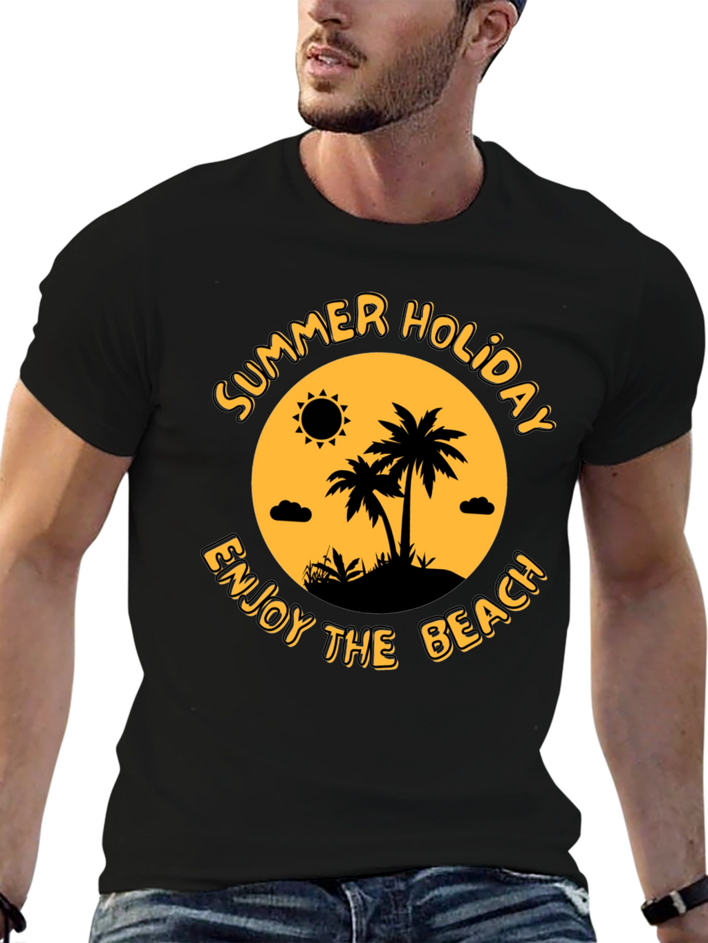 Summer Holiday Beach T-Shirt