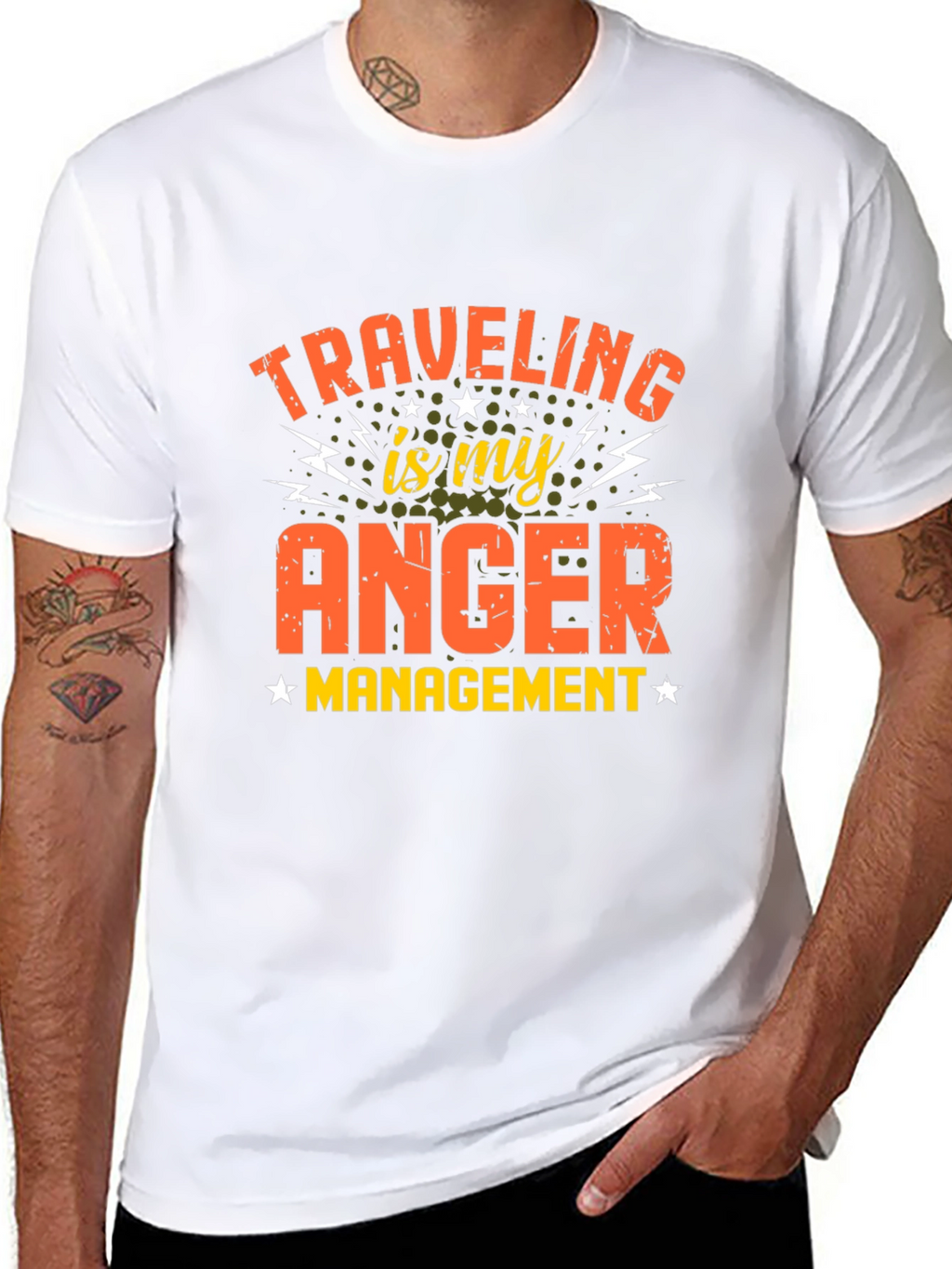 Traveling is My Anger Management T-Shirt