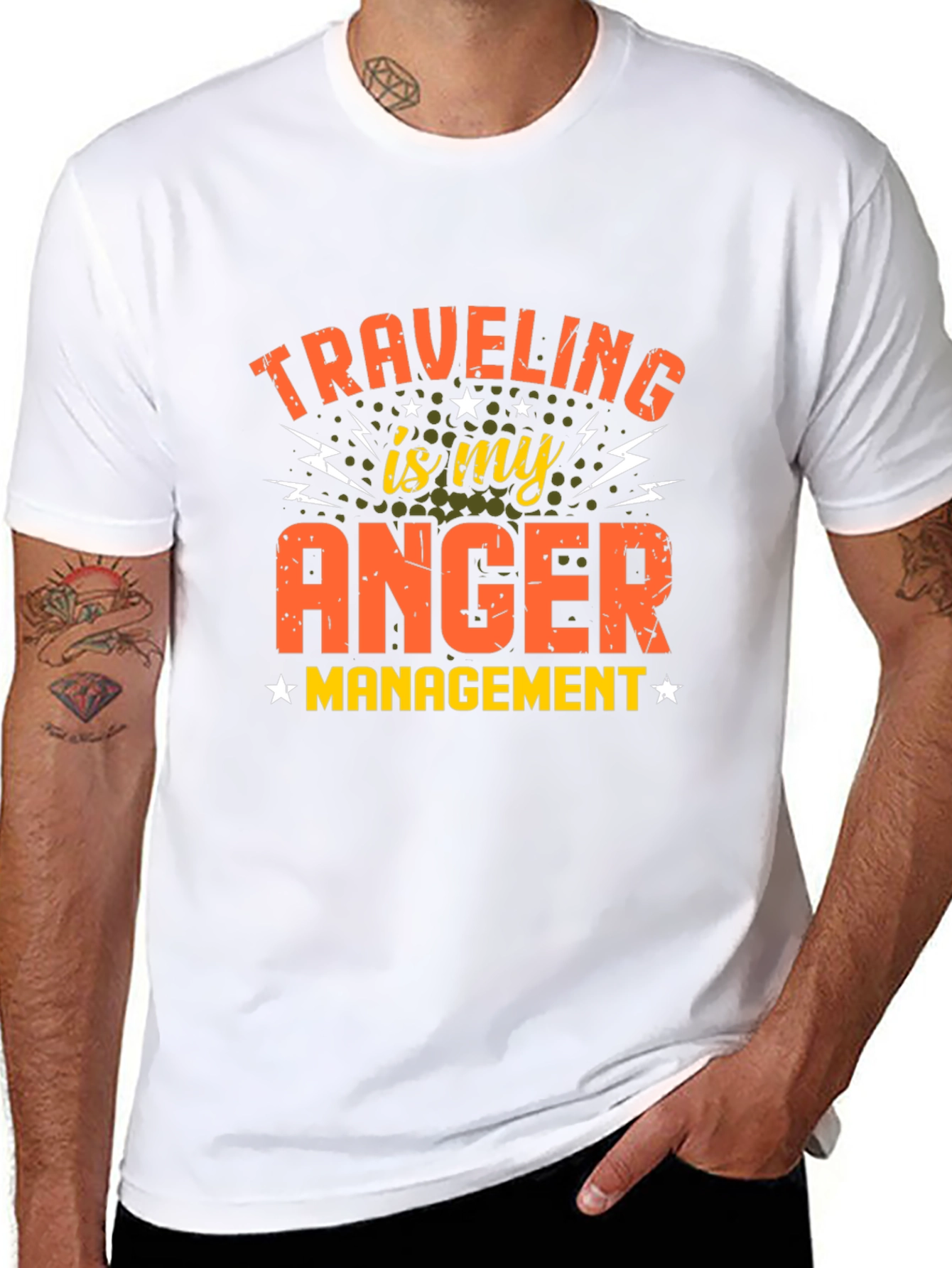 Traveling is My Anger Management T-Shirt