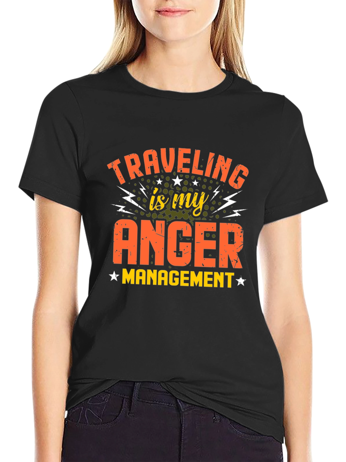 Traveling is My Anger Management T-Shirt