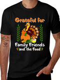 Grateful Thanksgiving Turkey T-Shirt