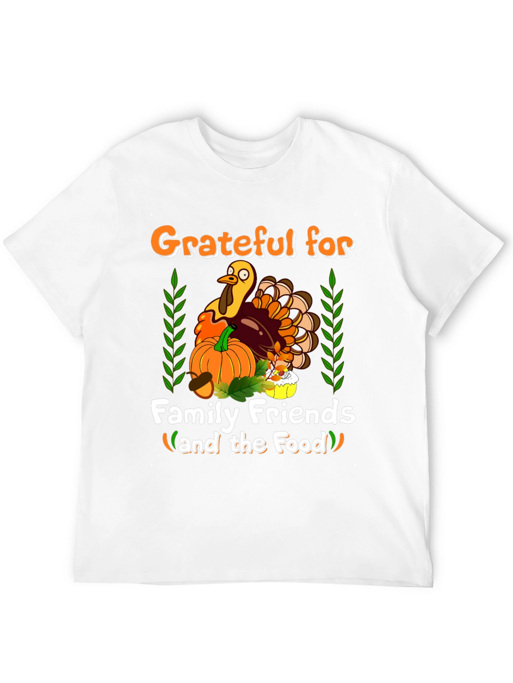 Grateful Thanksgiving Turkey T-Shirt