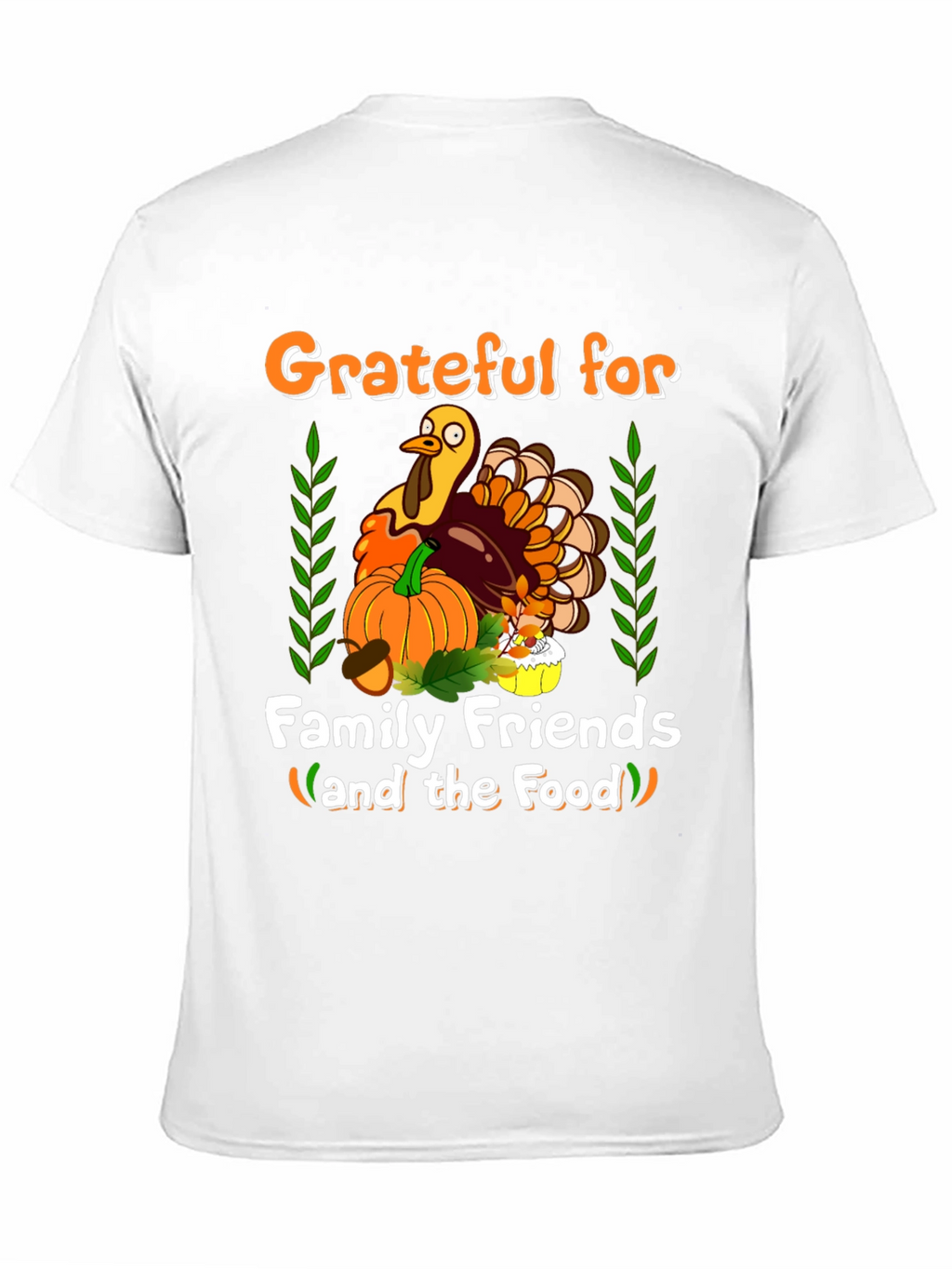 Grateful Thanksgiving Turkey T-Shirt