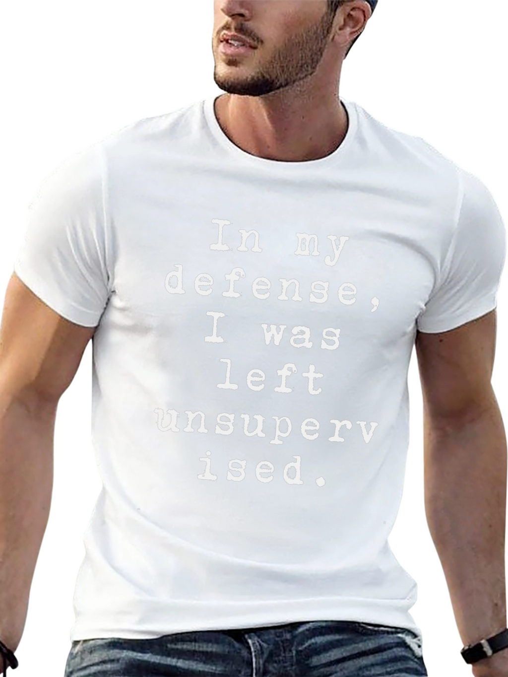 Funny In My Defense Unsupervised T-Shirt