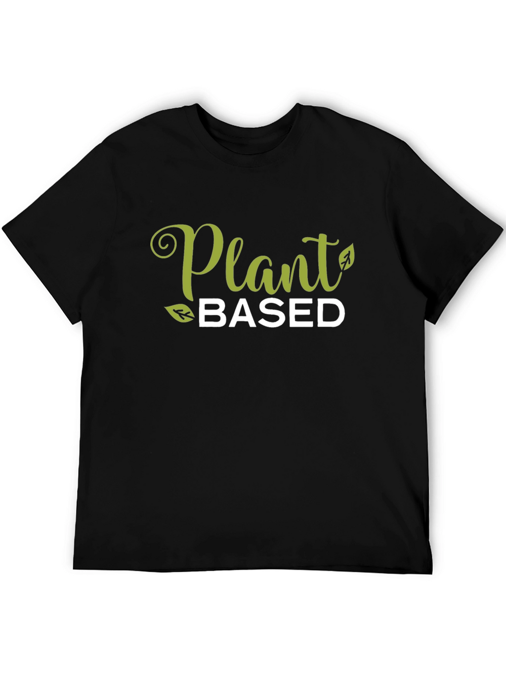 Plant Based Black Graphic T-Shirt