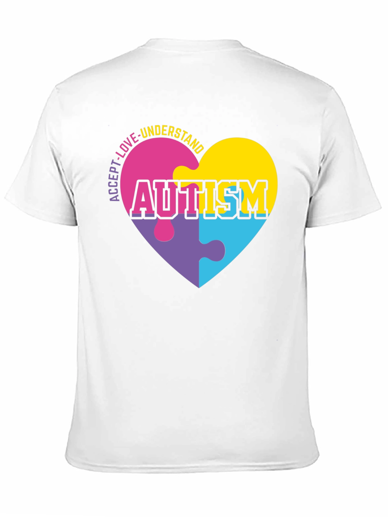 Autism Awareness Puzzle Heart T-Shirt