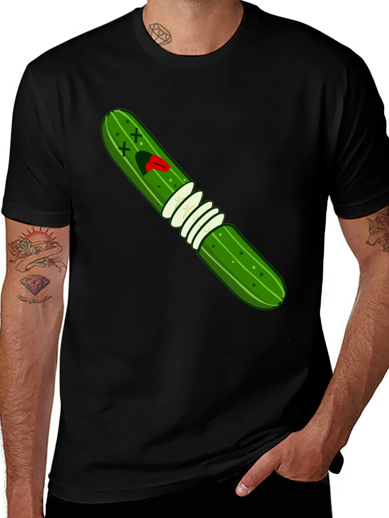 Pickle Rick Inspired Funny T-Shirt