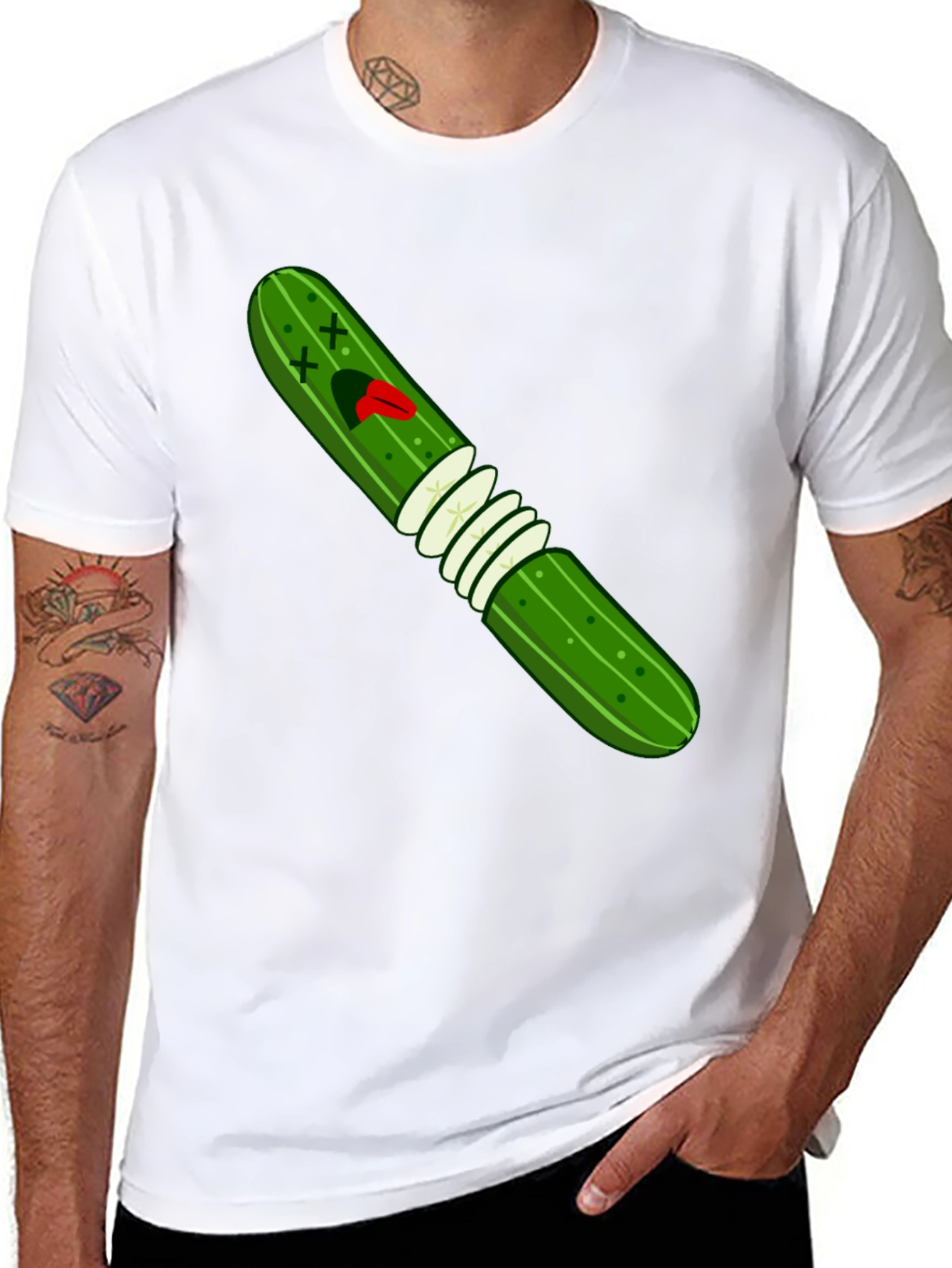 Pickle Rick Inspired Funny T-Shirt