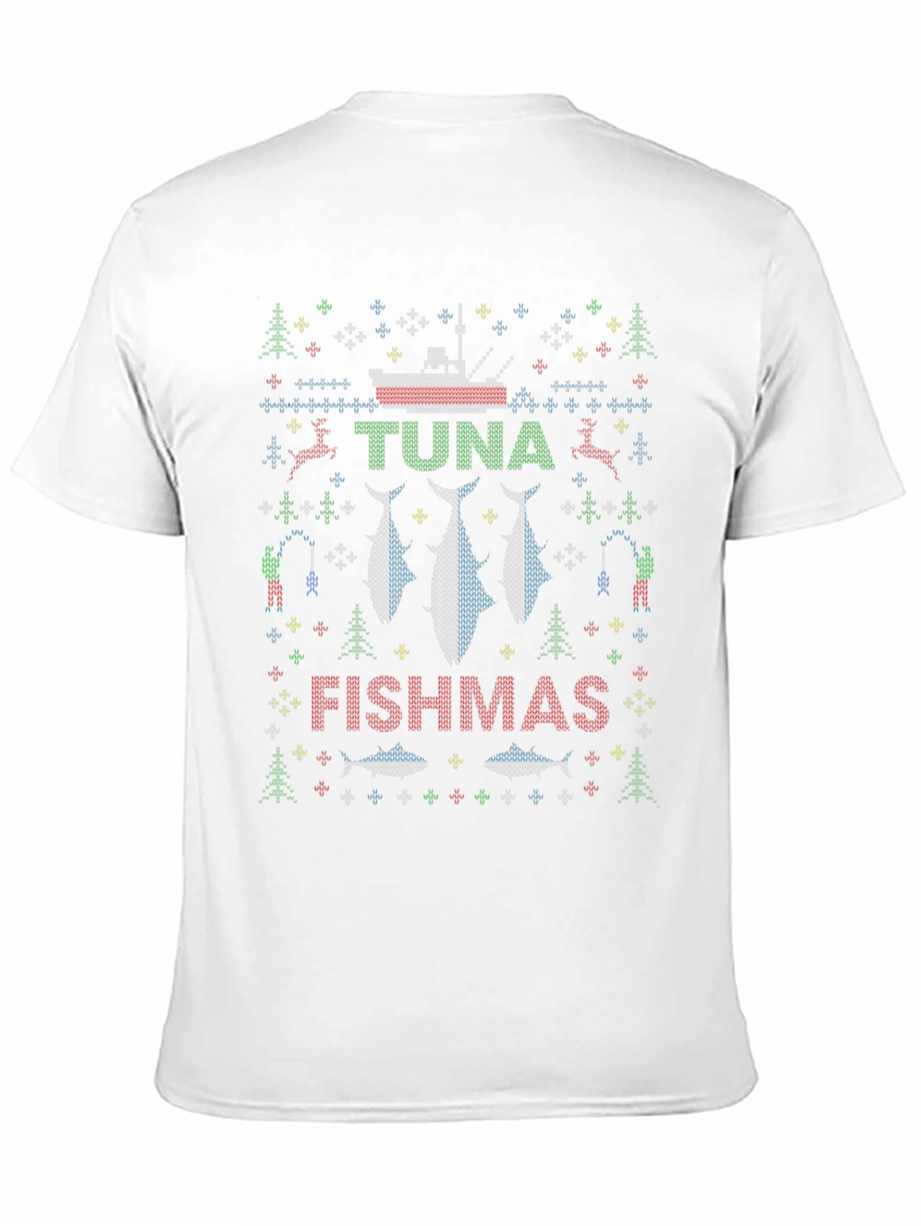 Tuna Fishmas Ugly Christmas Sweater T-shirt