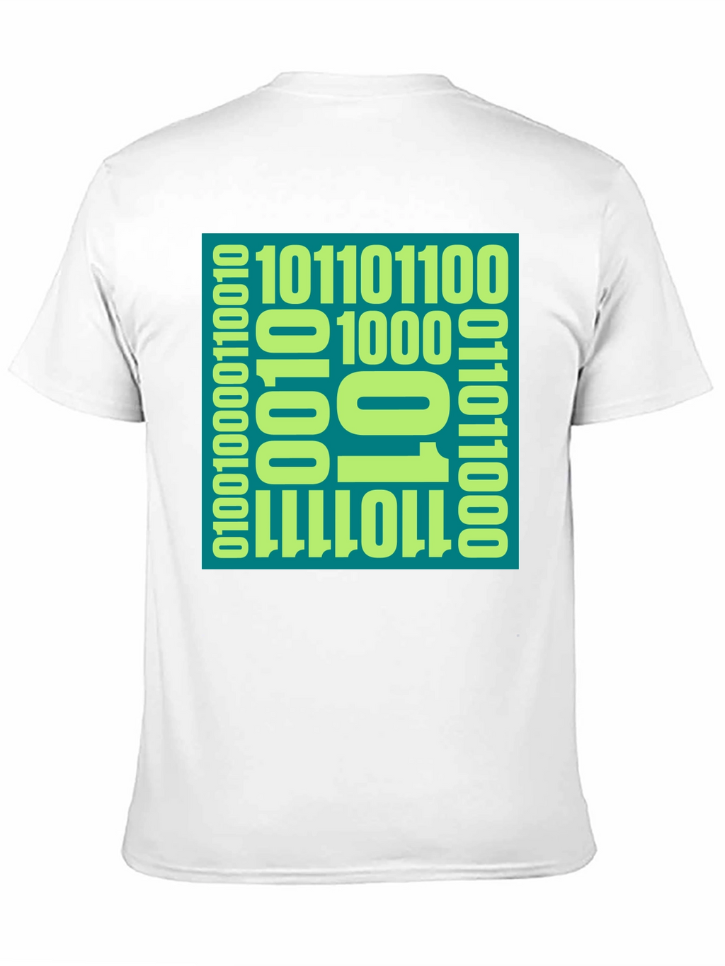Binary Code Graphic Tee - Programmer Style