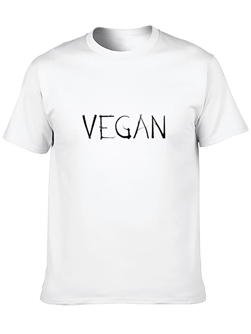 Vegan T-Shirt - Stylish & Comfortable Black Tee