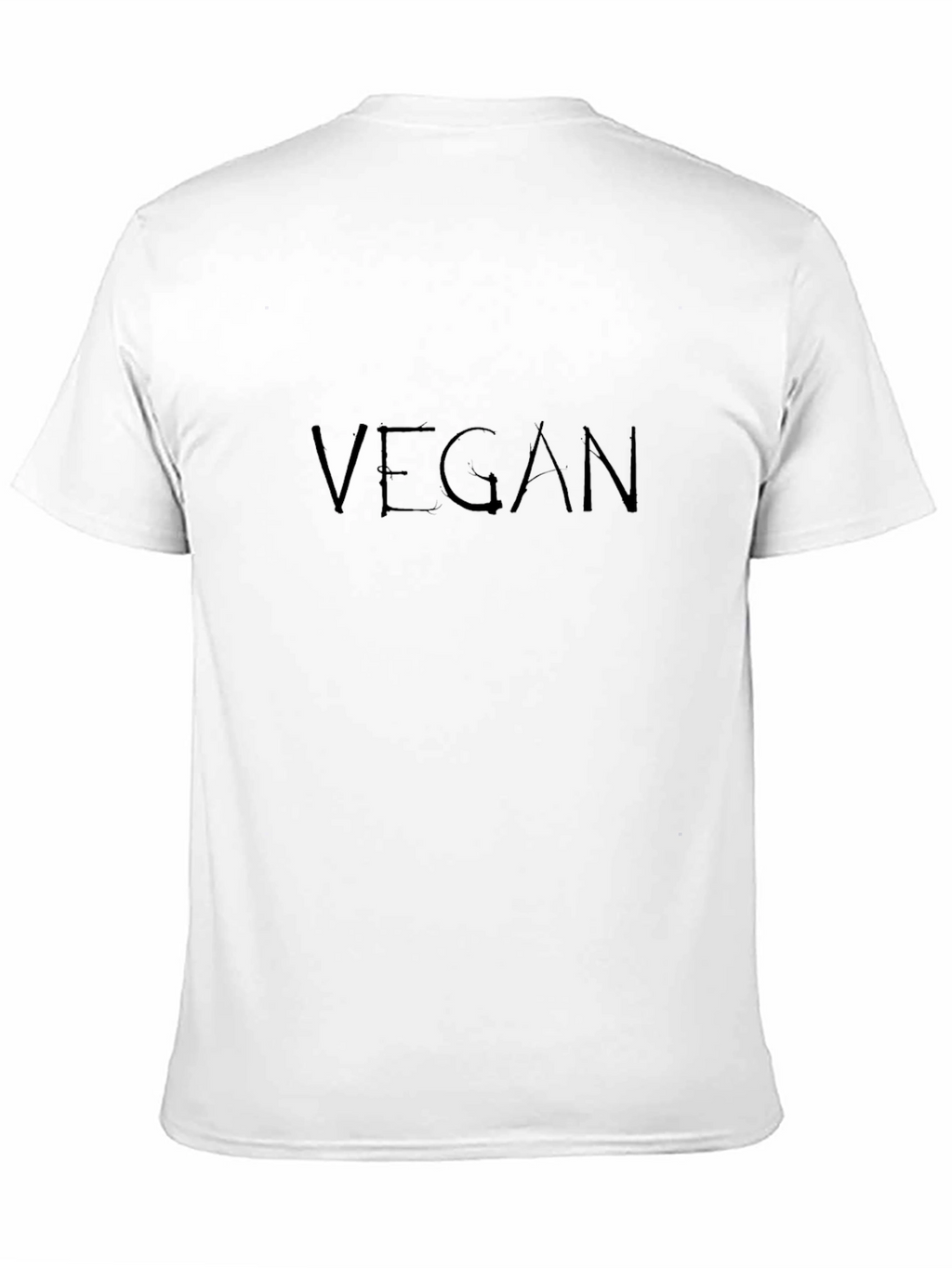 Vegan T-Shirt - Stylish & Comfortable Black Tee