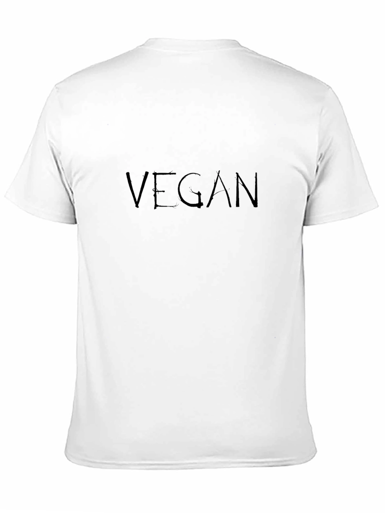 Vegan T-Shirt - Stylish & Comfortable Black Tee