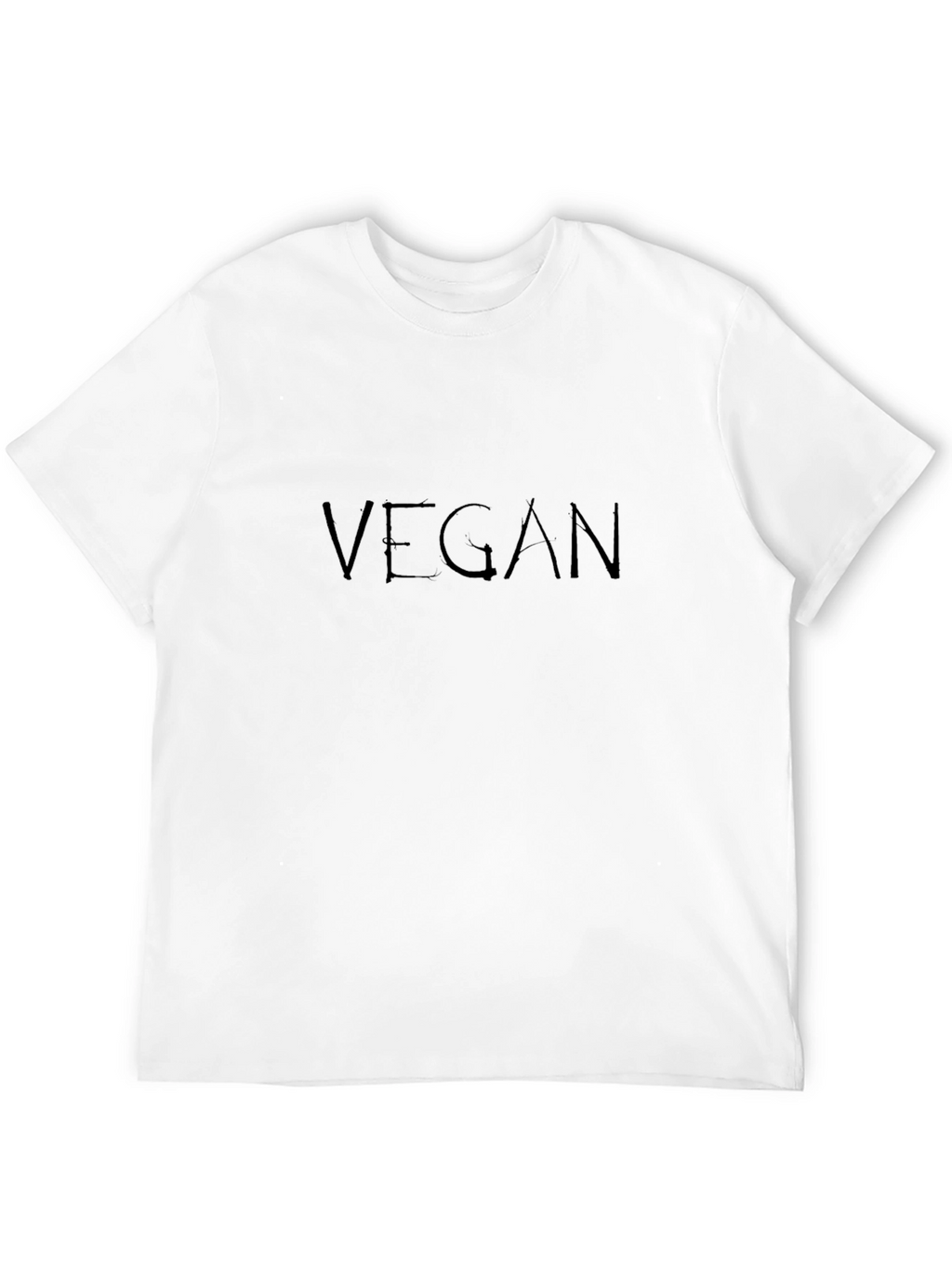 Vegan T-Shirt - Stylish & Comfortable Black Tee