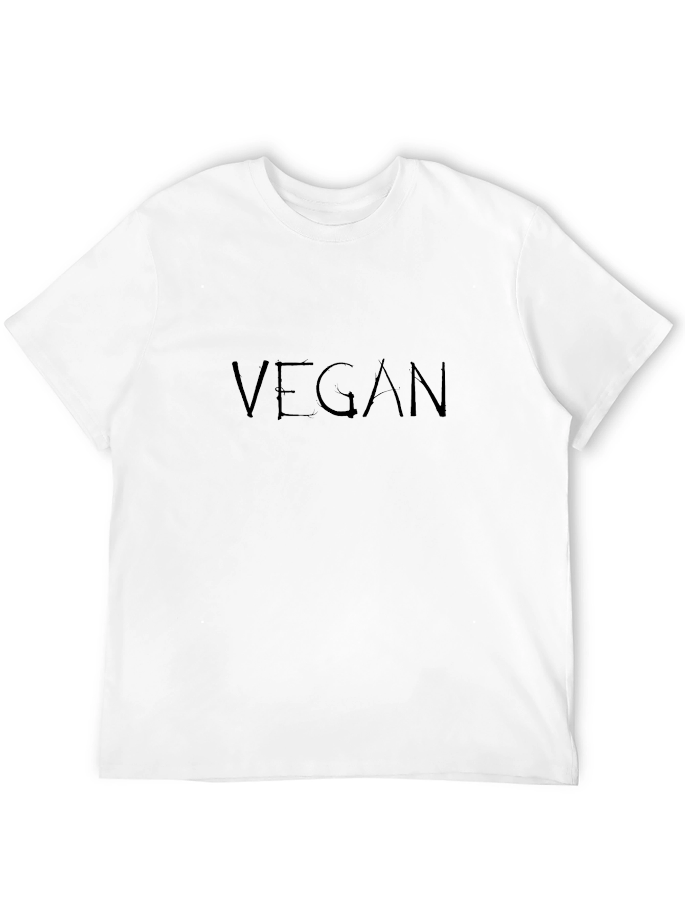 Vegan T-Shirt - Stylish & Comfortable Black Tee