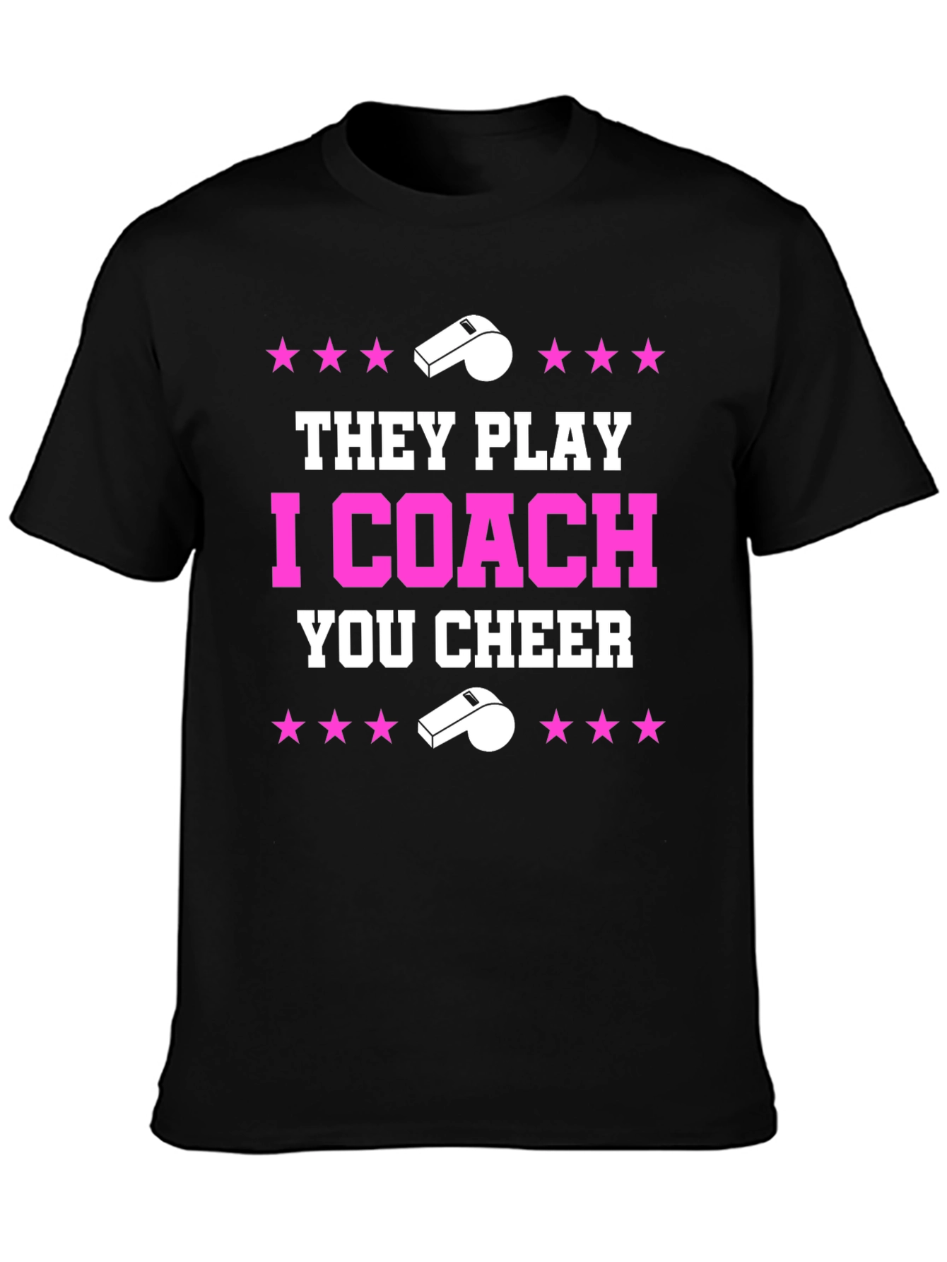 They Play I Coach You Cheer T-Shirt