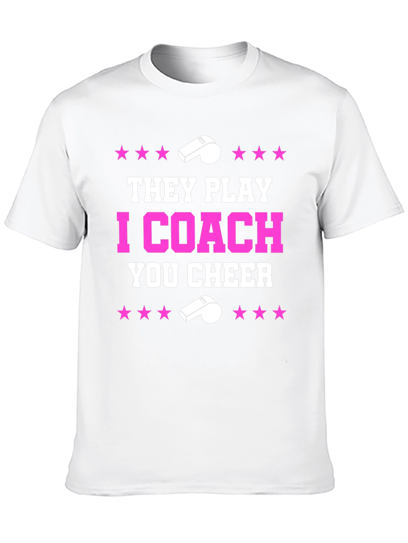 They Play I Coach You Cheer T-Shirt