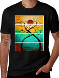 Abstract Sunset Tree T-Shirt