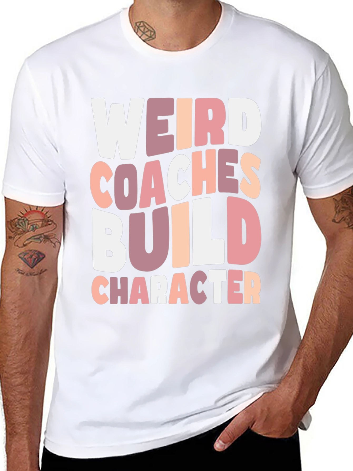 Weird Coaches Build Character T-Shirt