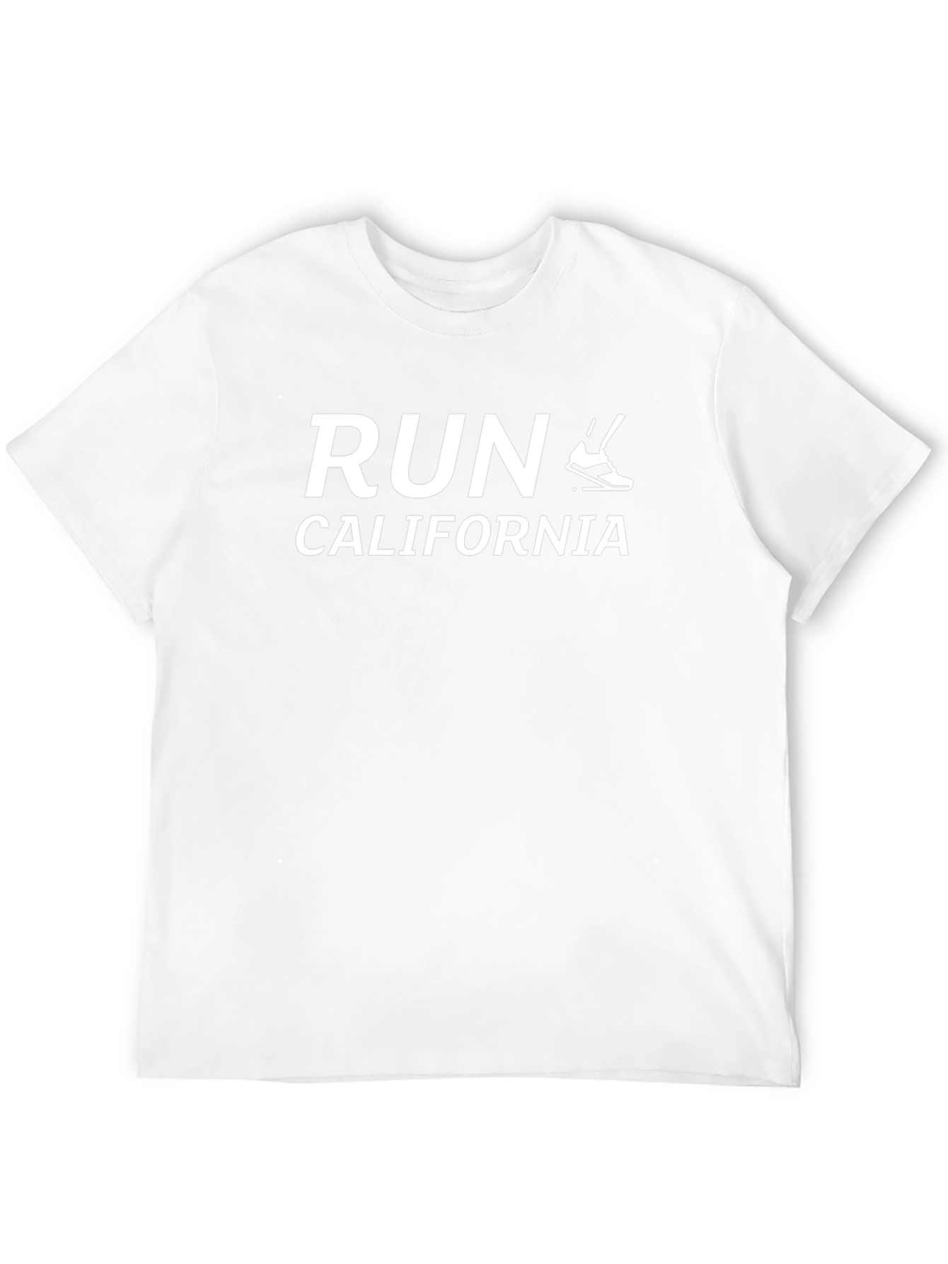 Run California Graphic T-Shirt - Black