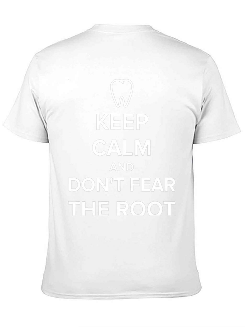 Keep Calm and Dont Fear The Root Black T-Shirt