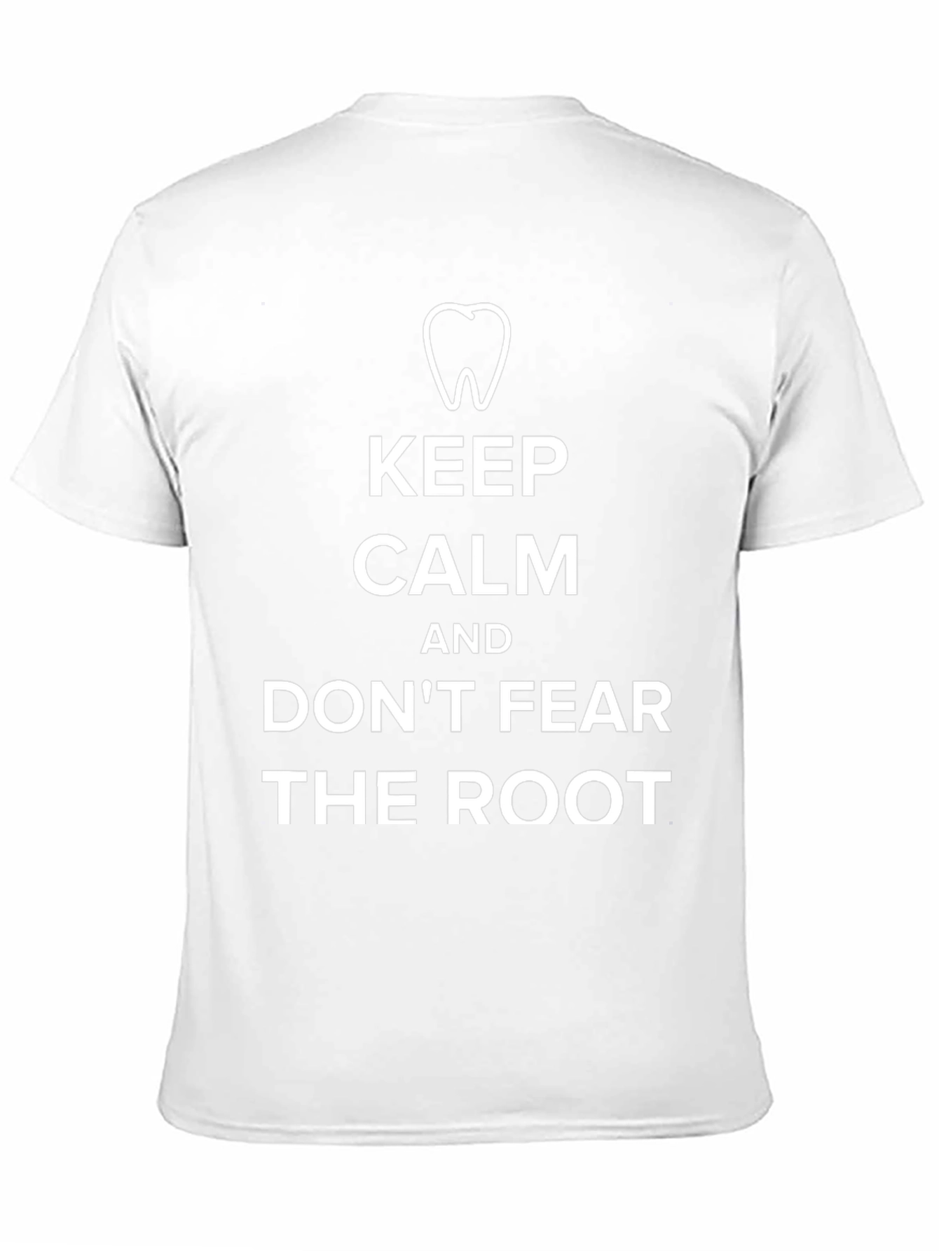 Keep Calm and Dont Fear The Root Black T-Shirt