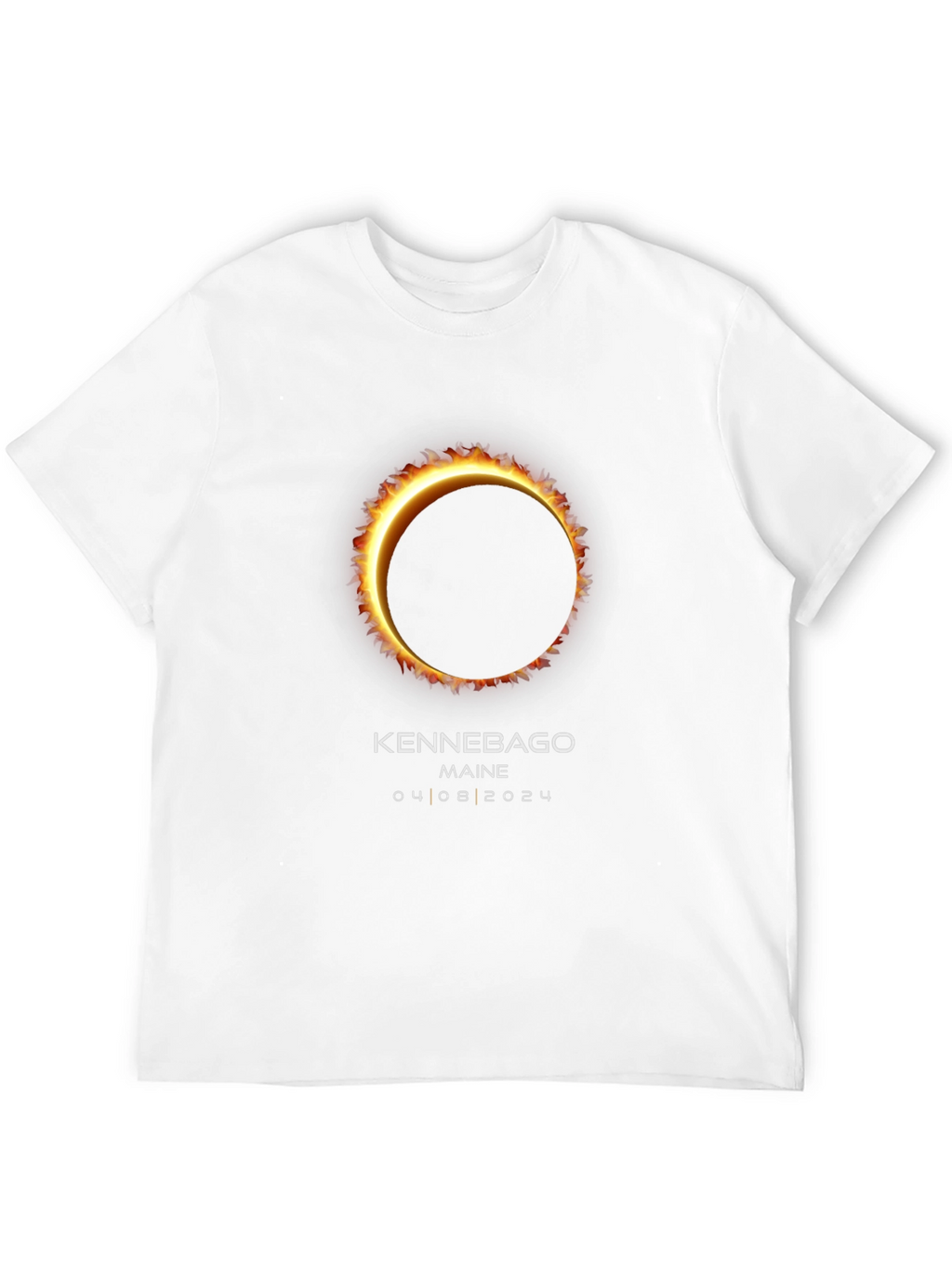 Kennebago Maine Solar Eclipse 2024 T-Shirt