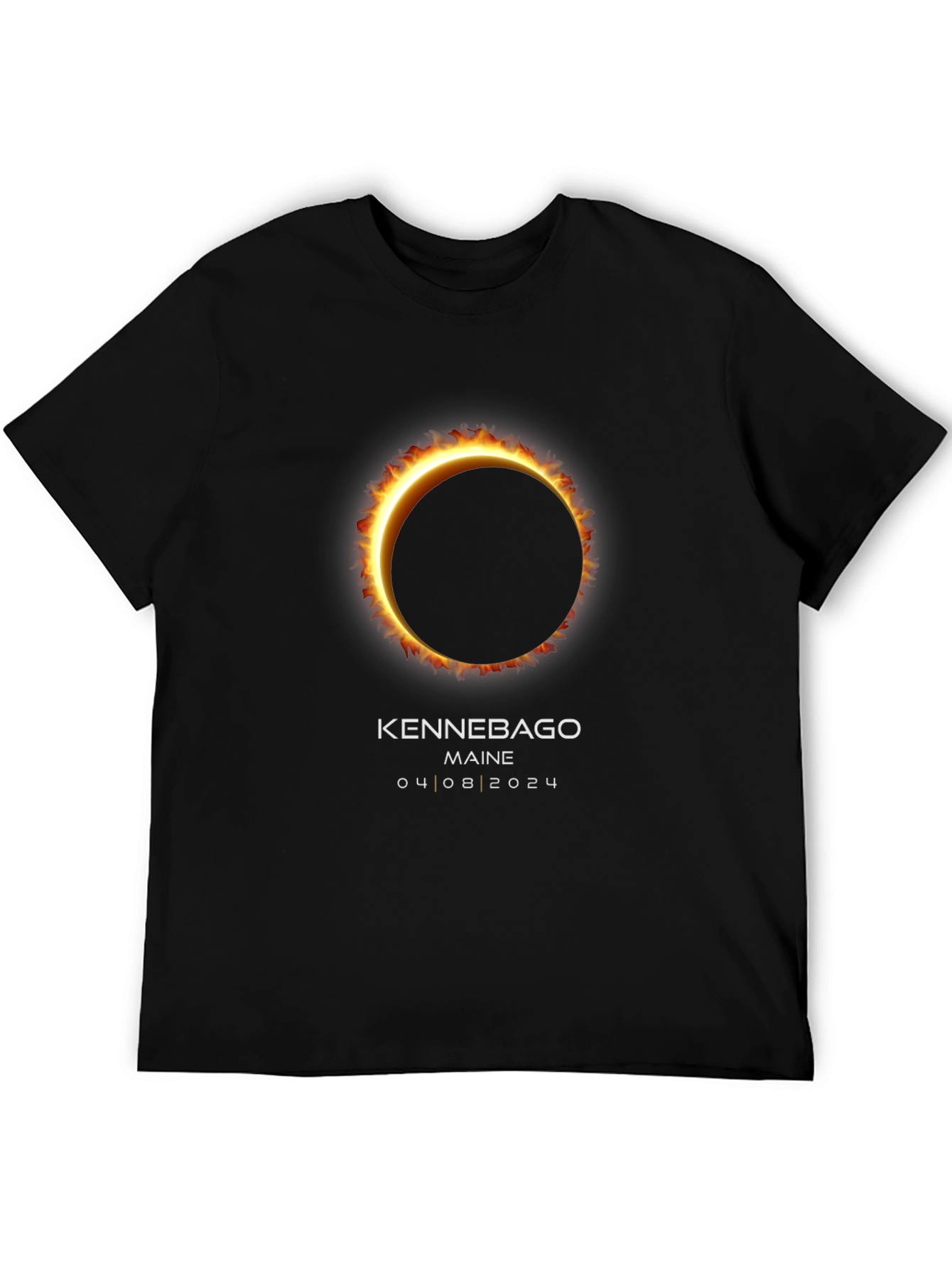 Kennebago Maine Solar Eclipse 2024 T-Shirt