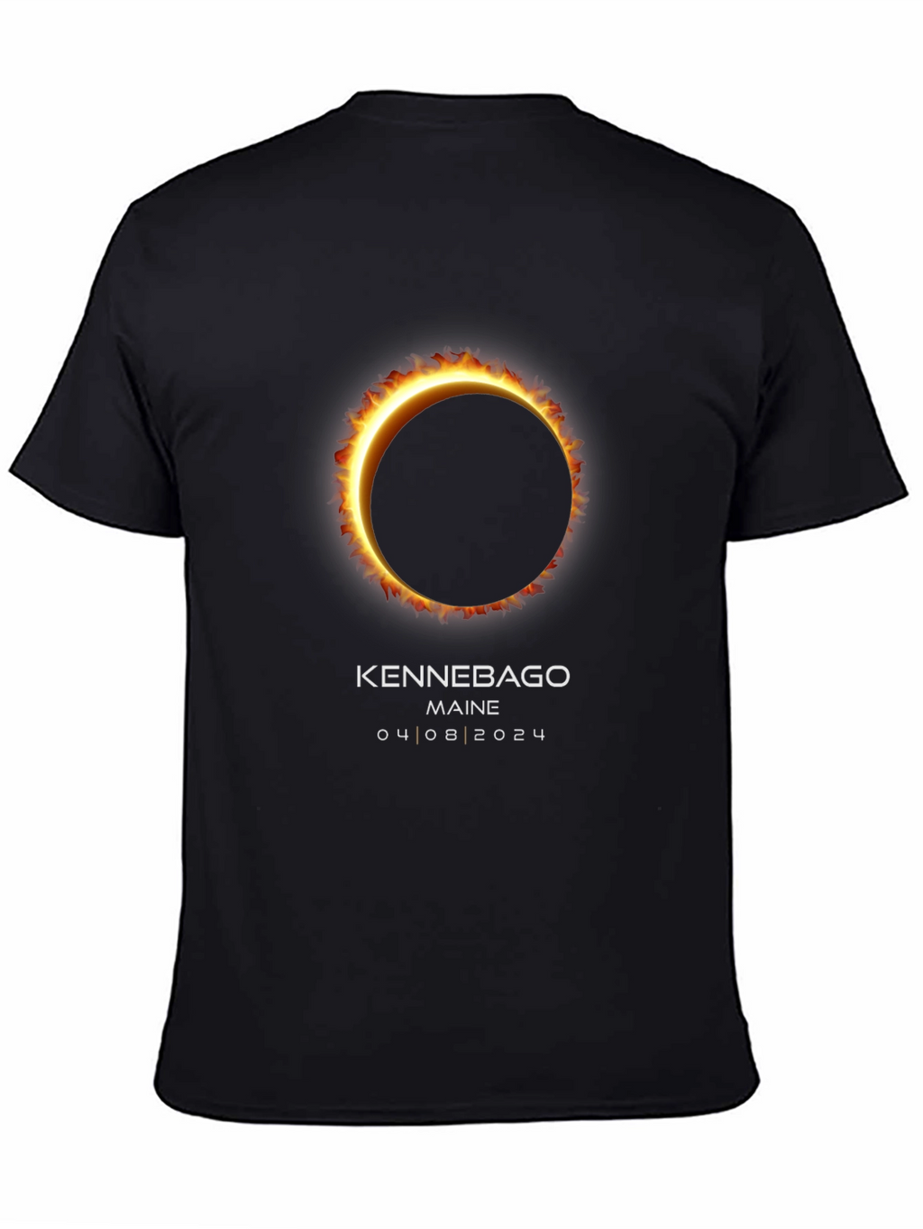Kennebago Maine Solar Eclipse 2024 T-Shirt