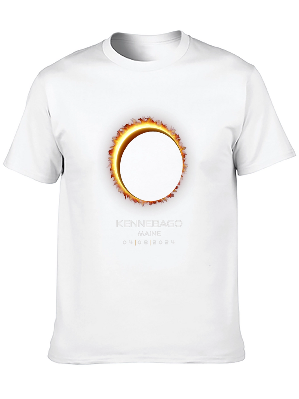 Kennebago Maine Solar Eclipse 2024 T-Shirt
