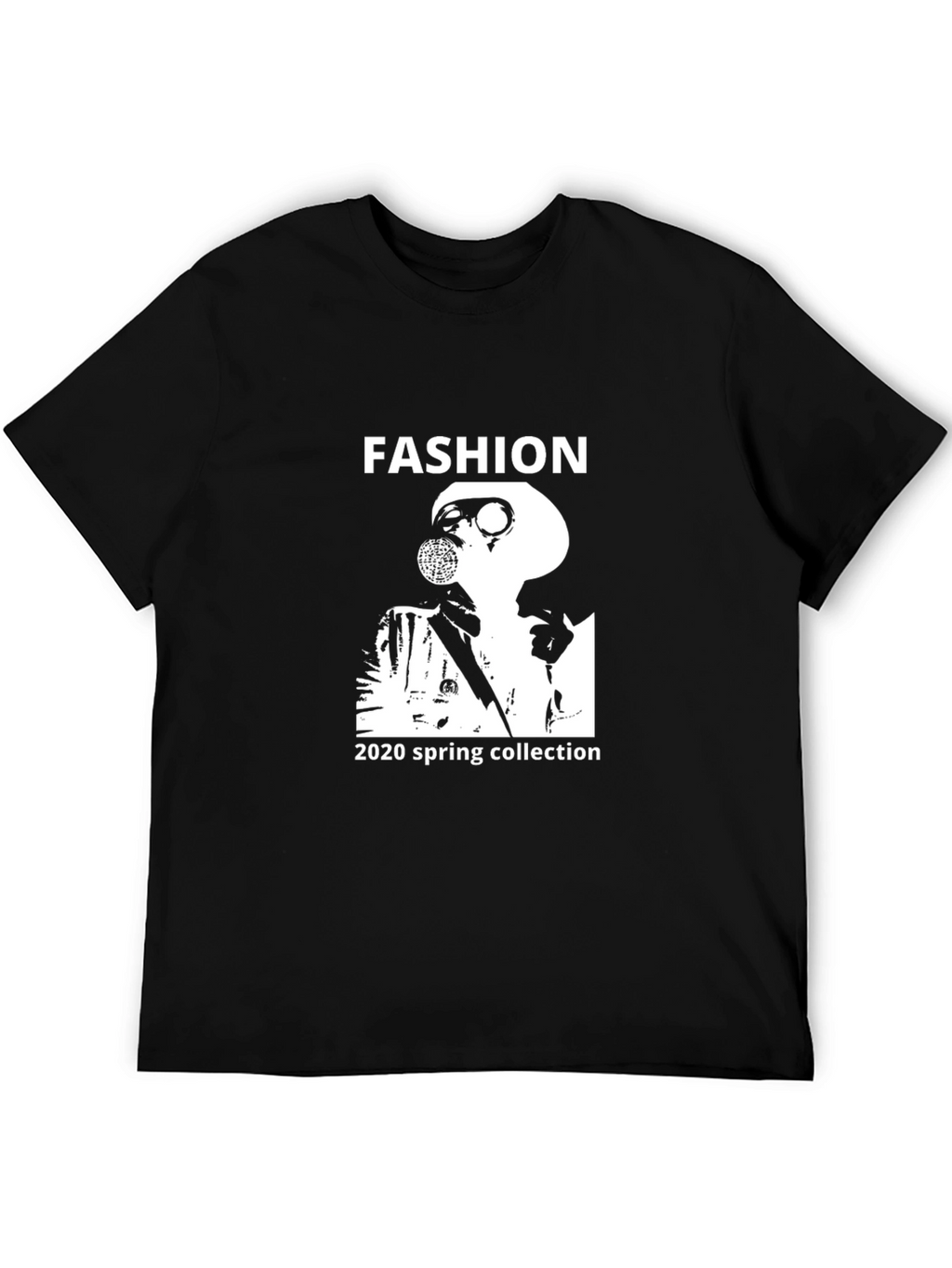 Fashion 2020 Spring Collection Black T-Shirt