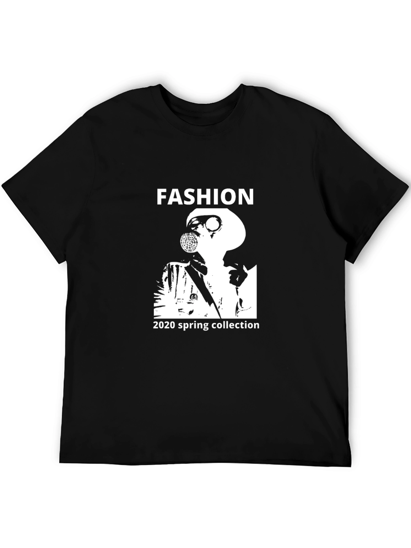 Fashion 2020 Spring Collection Black T-Shirt