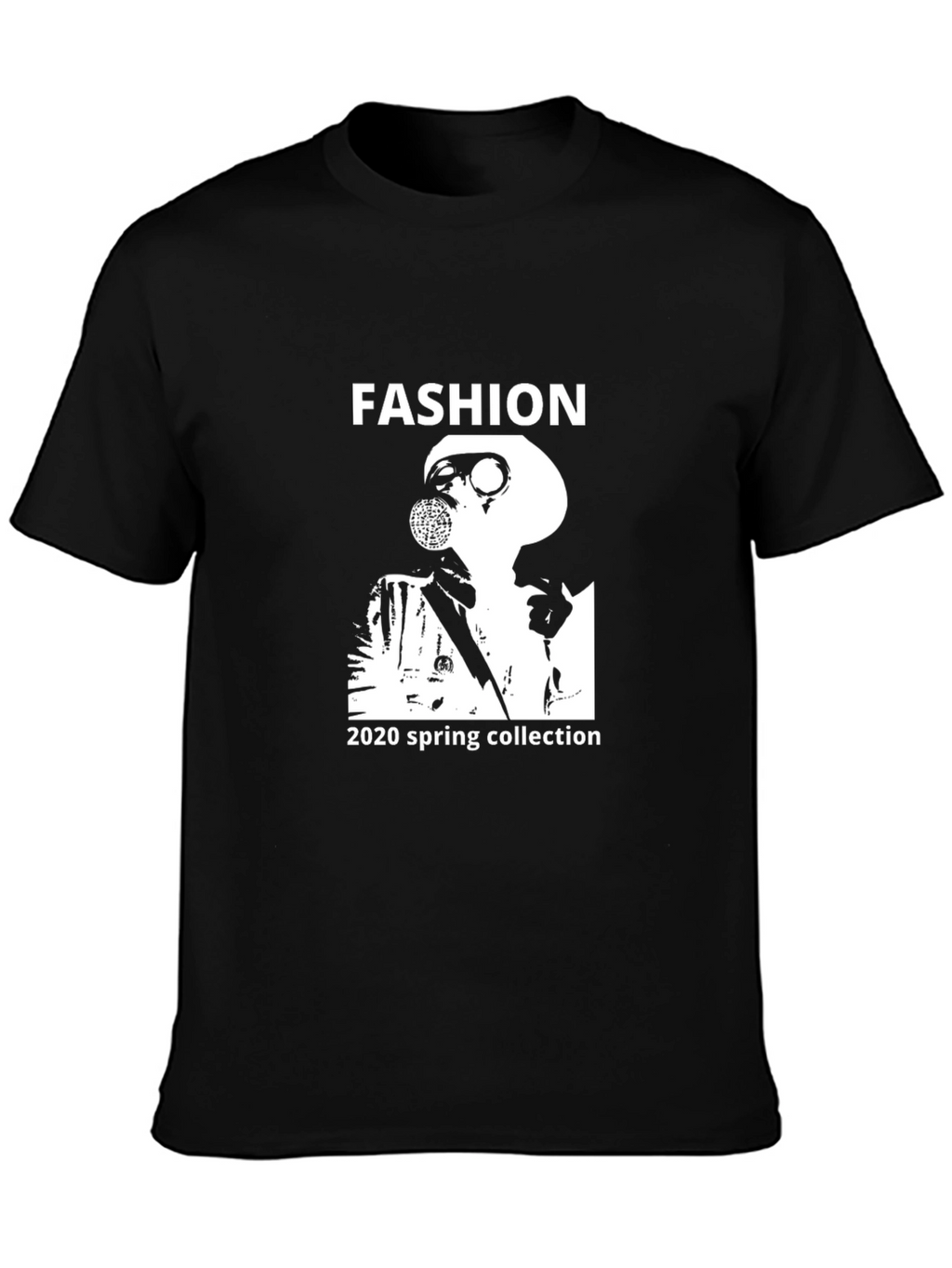 Fashion 2020 Spring Collection Black T-Shirt