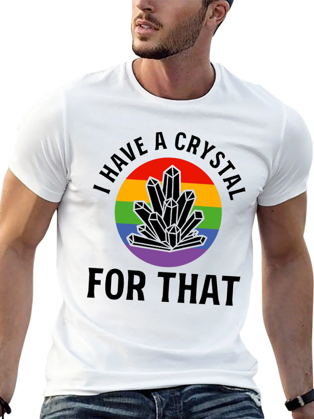 Crystal T-Shirt - LGBTQ Pride Unique Design