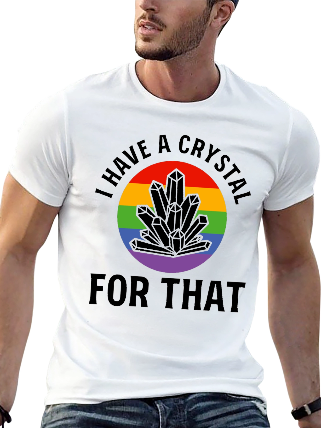 Crystal T-Shirt - LGBTQ Pride Unique Design