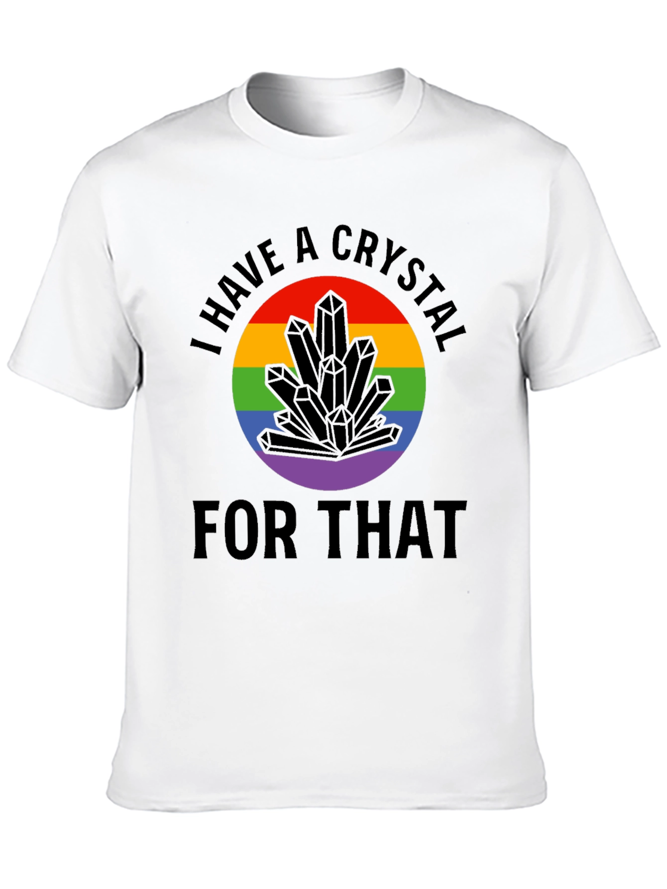 Crystal T-Shirt - LGBTQ Pride Unique Design