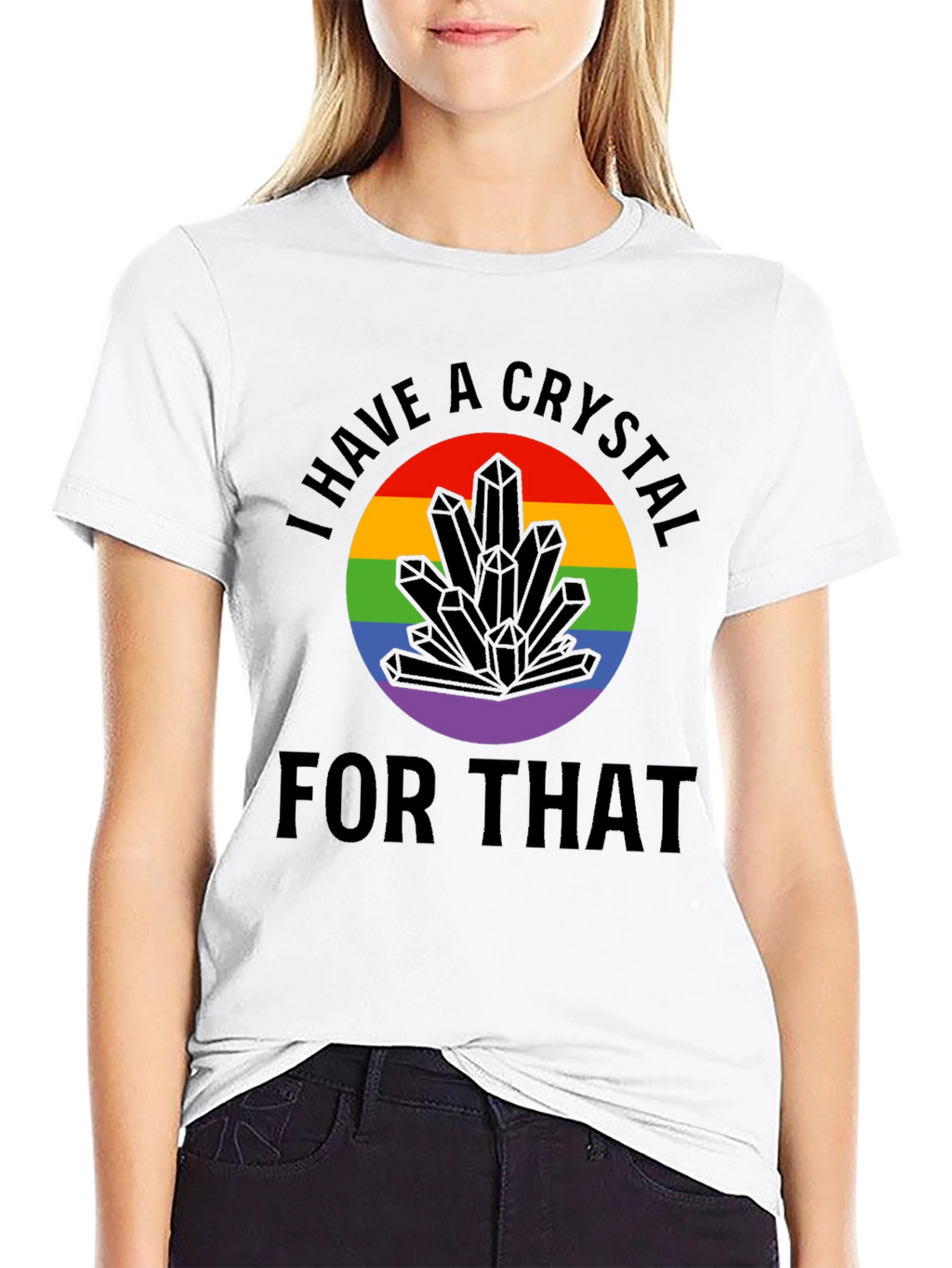 Crystal T-Shirt - LGBTQ Pride Unique Design