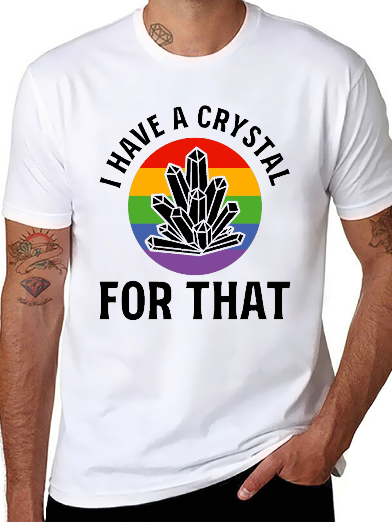 Crystal T-Shirt - LGBTQ Pride Unique Design