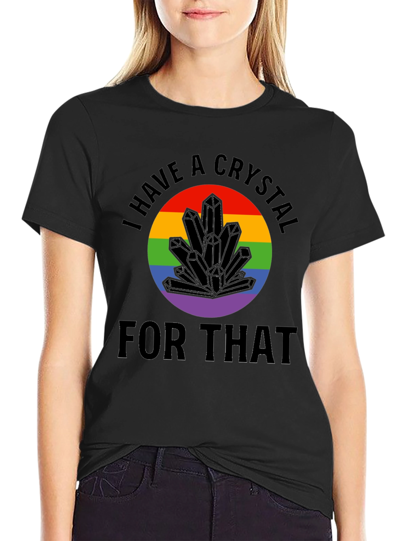 Crystal T-Shirt - LGBTQ Pride Unique Design