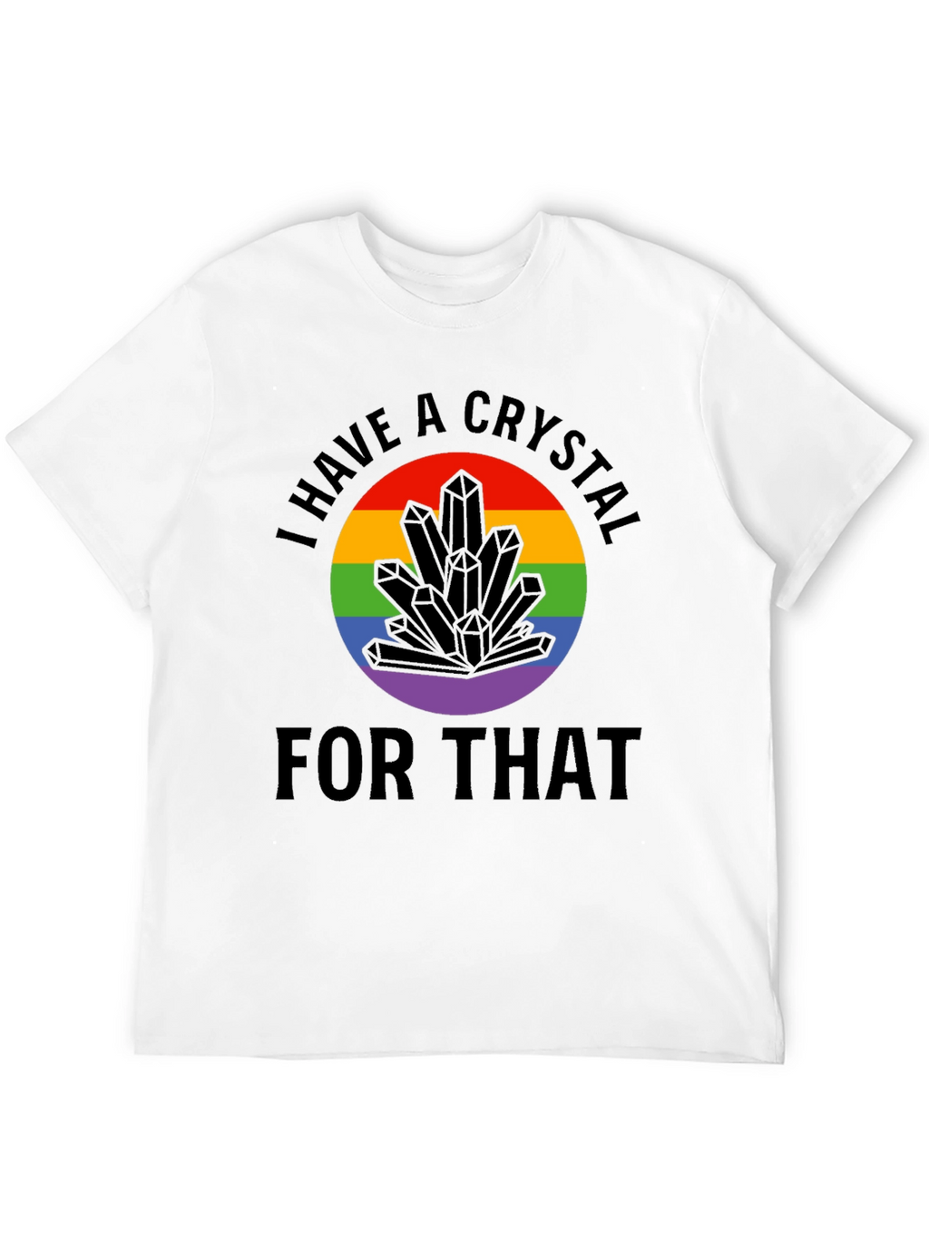 Crystal T-Shirt - LGBTQ Pride Unique Design