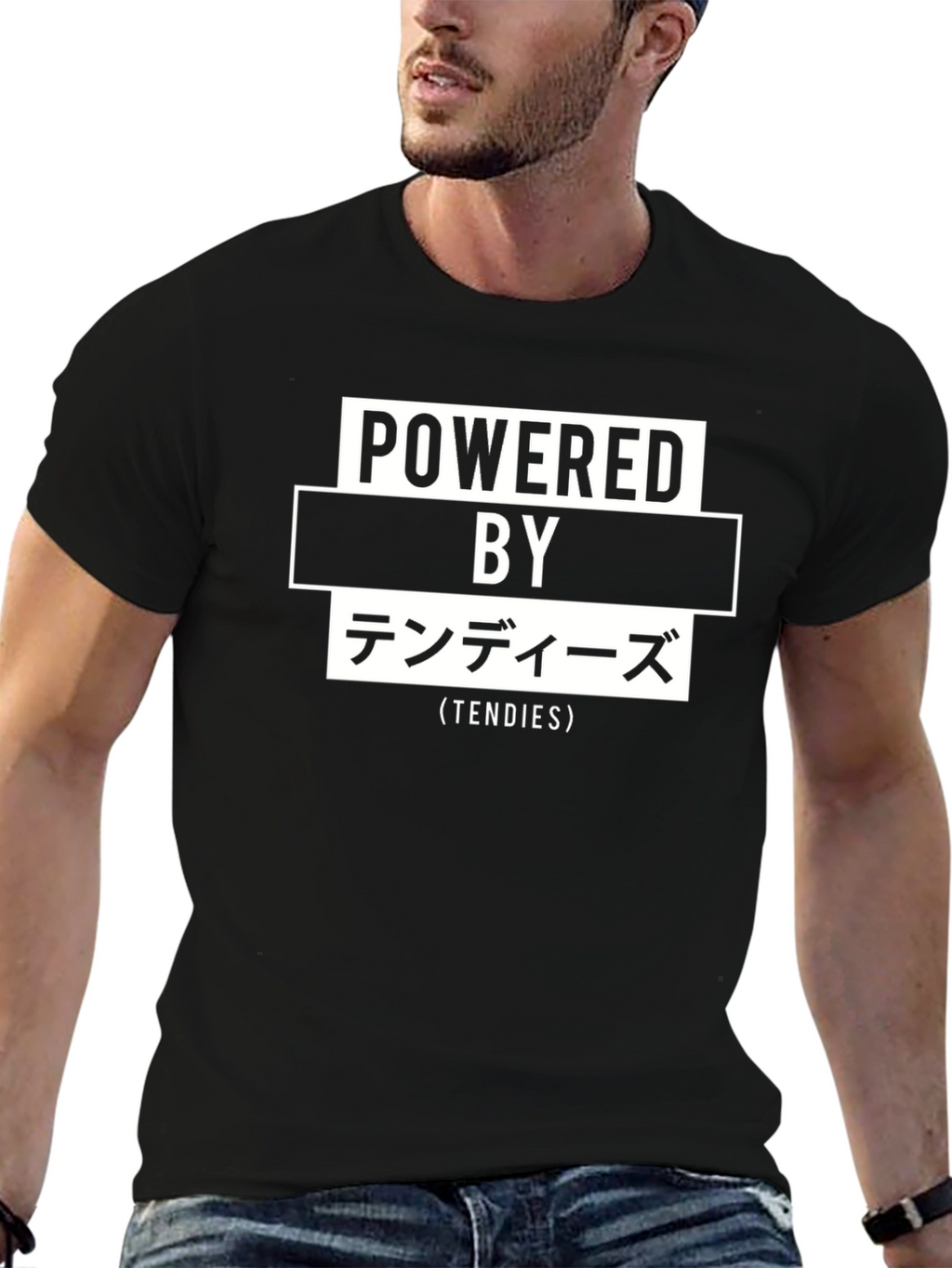 Powered by Tendies Graphic T-Shirt
