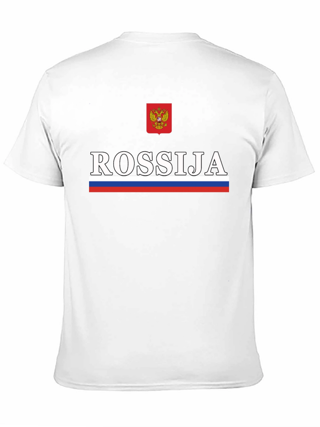 Rossija Russia T-Shirt - Black Patriotic Tee