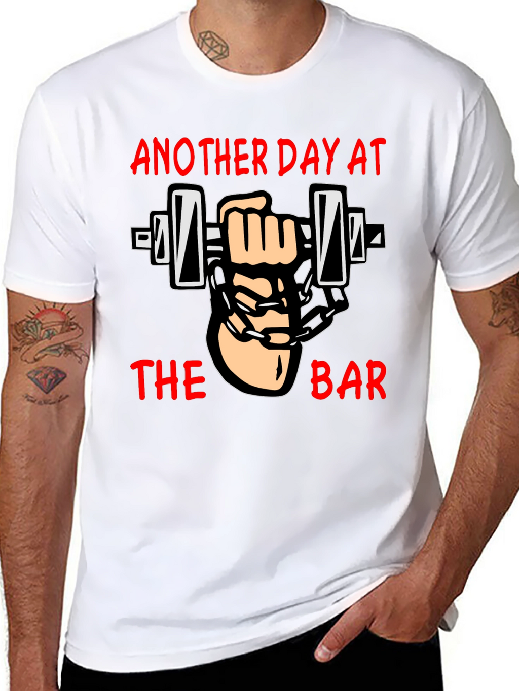 Another Day at the Bar T-Shirt Workout Gym