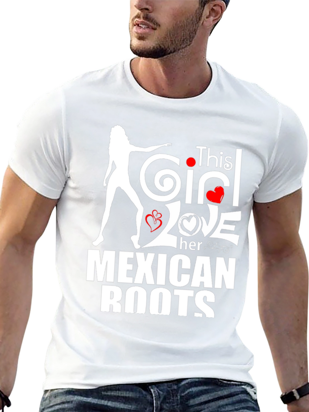 This Girl Loves Her Mexican Roots T-Shirt