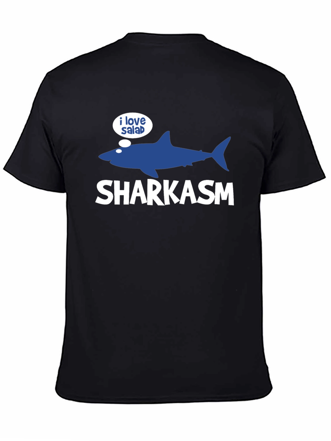 Sharkasm Graphic T-Shirt - Funny Shark Pun Tee