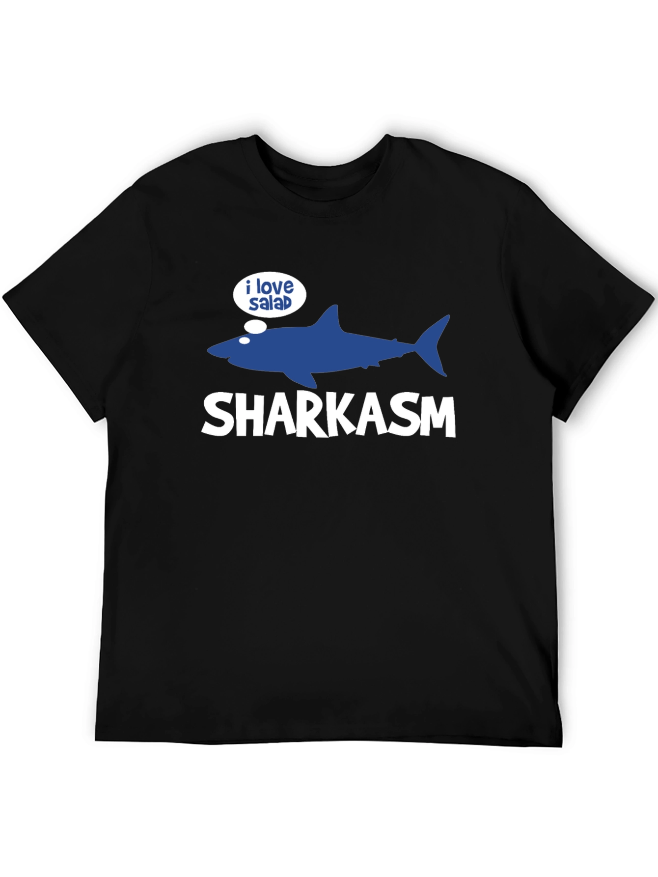 Sharkasm Graphic T-Shirt - Funny Shark Pun Tee